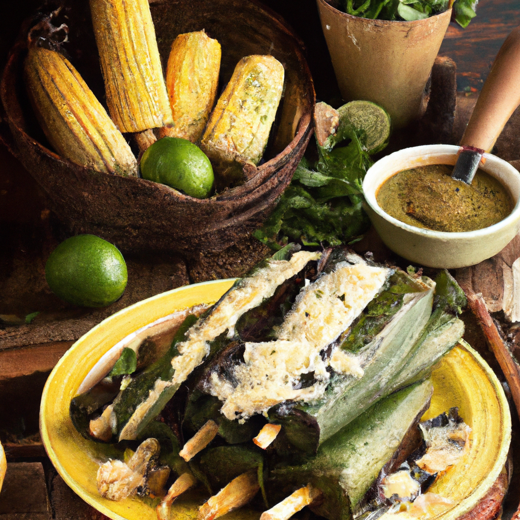 Grilled Zucchini And Corn Tamales