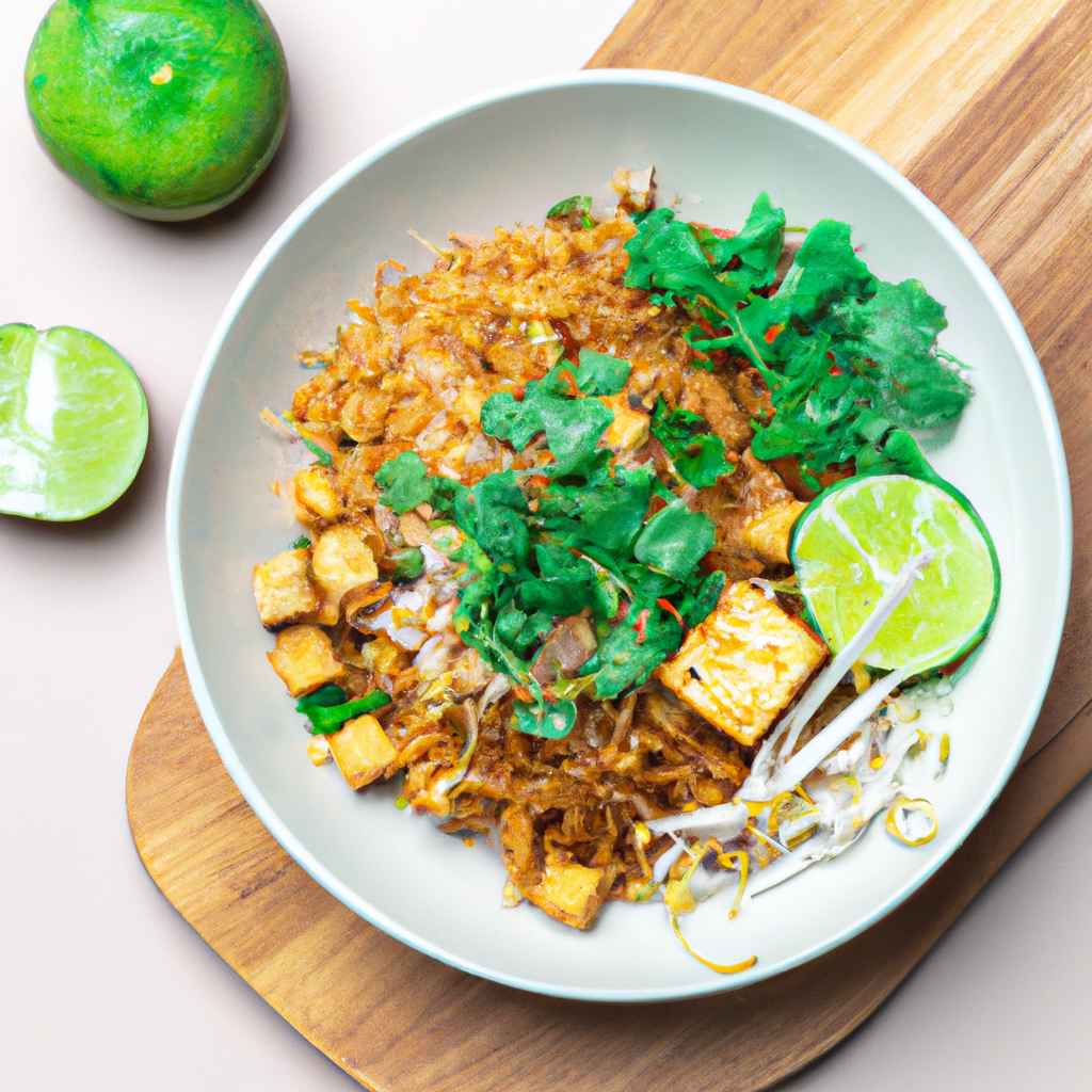 Crispy Tofu With Tamarind Noodles