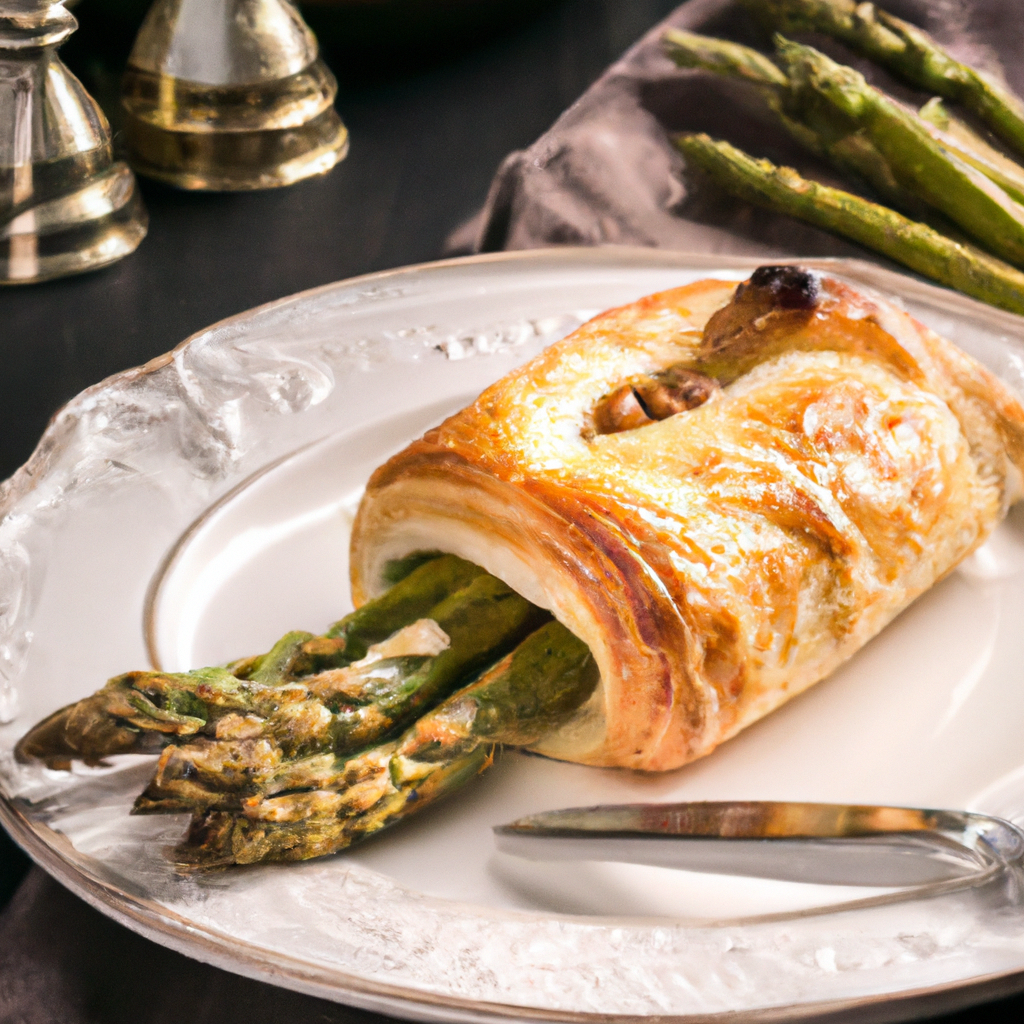 Asparagus And Mushroom Pithivier