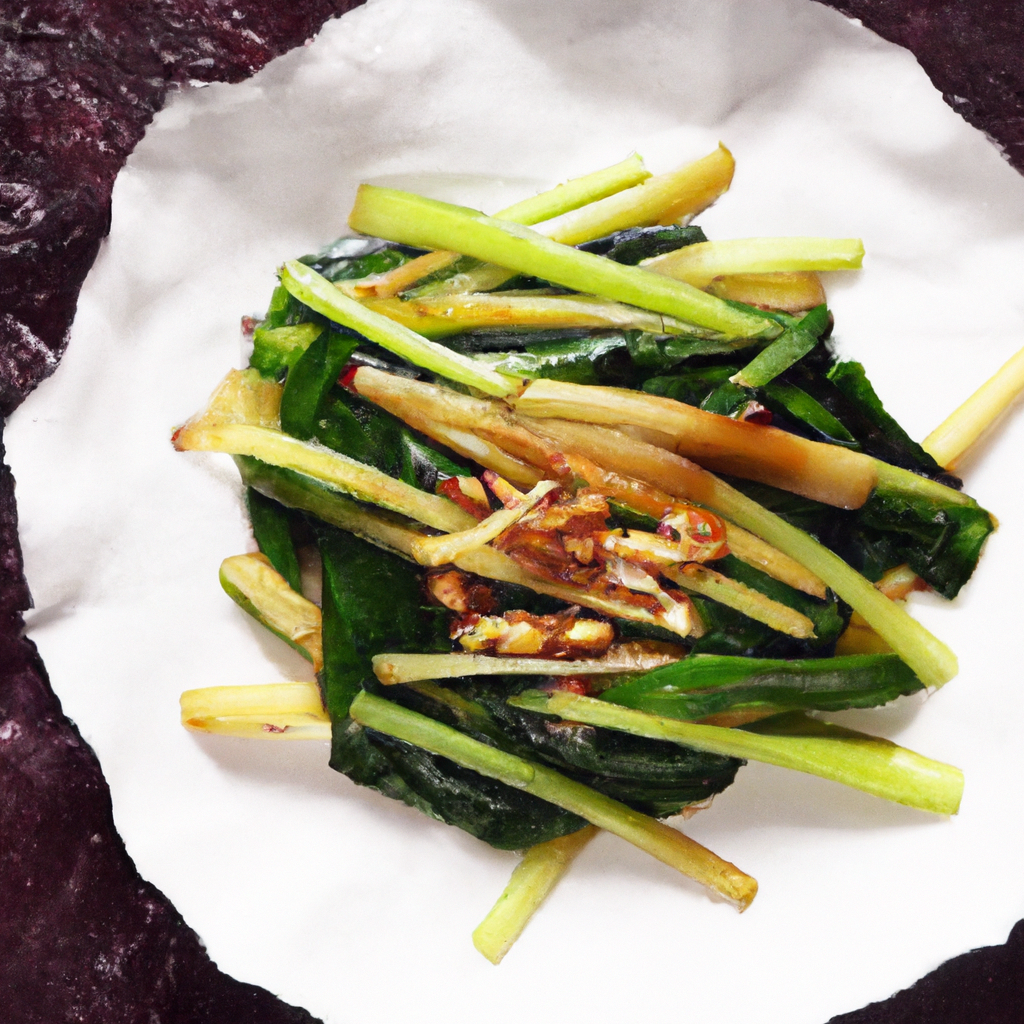 Stir Fried Bok Choy With Garlic