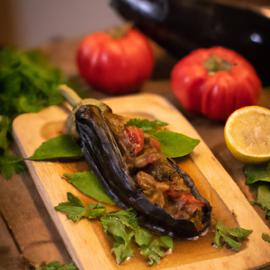 Turkish Stuffed Eggplant Imam Bayildi