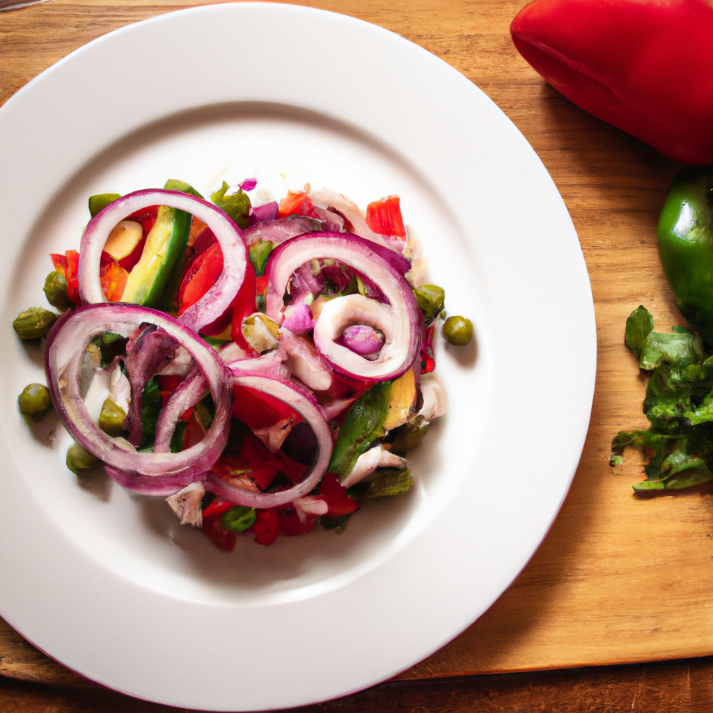 Salada De Ervilha Pea Salad