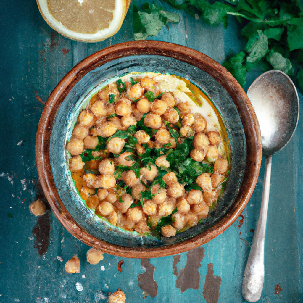 Lebanese Chickpea And Rice Soup