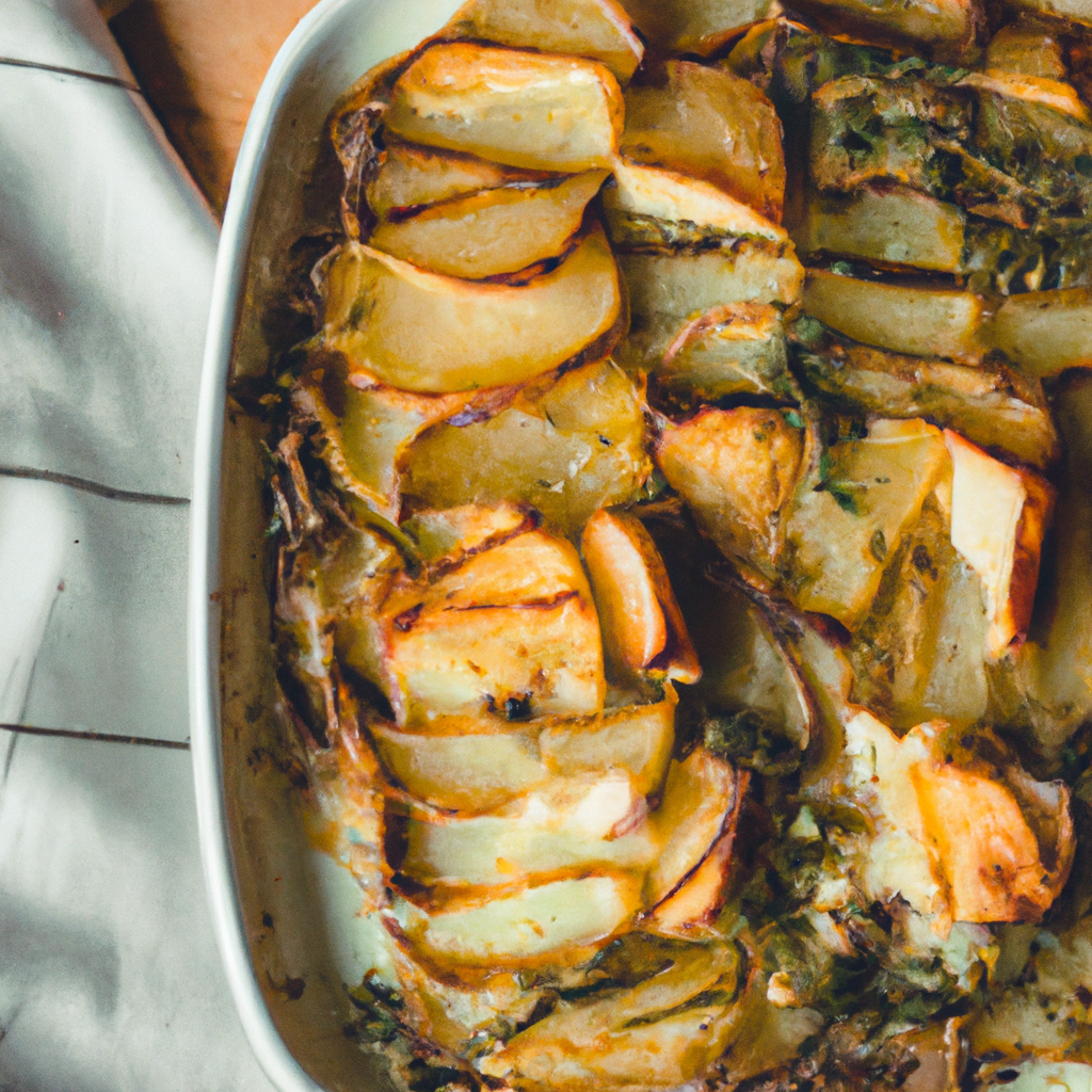 Leek And Potato Casserole