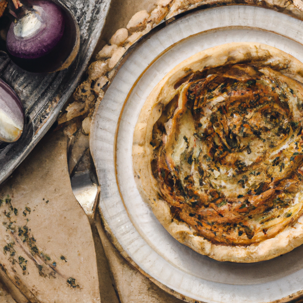 Vegetarian French Onion Tart
