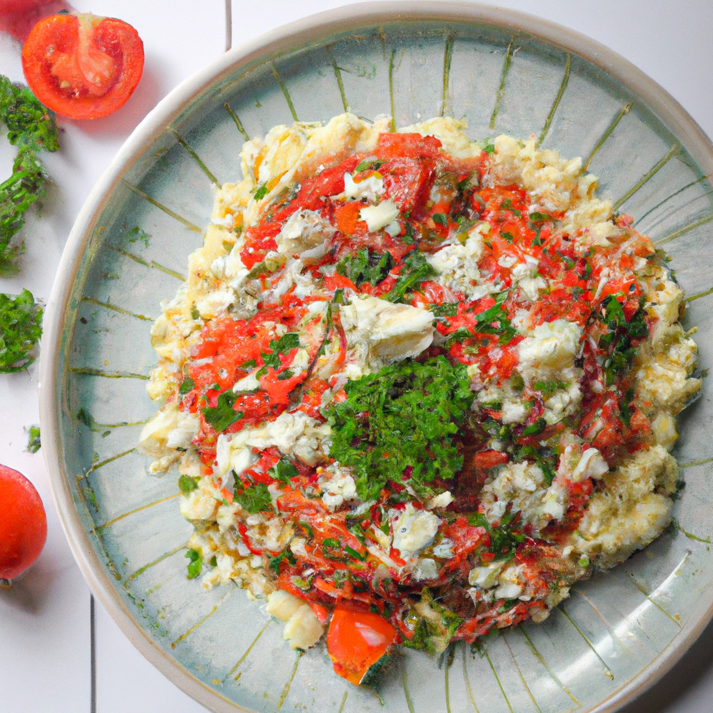 Herbed Rice With Tomatoes And Feta