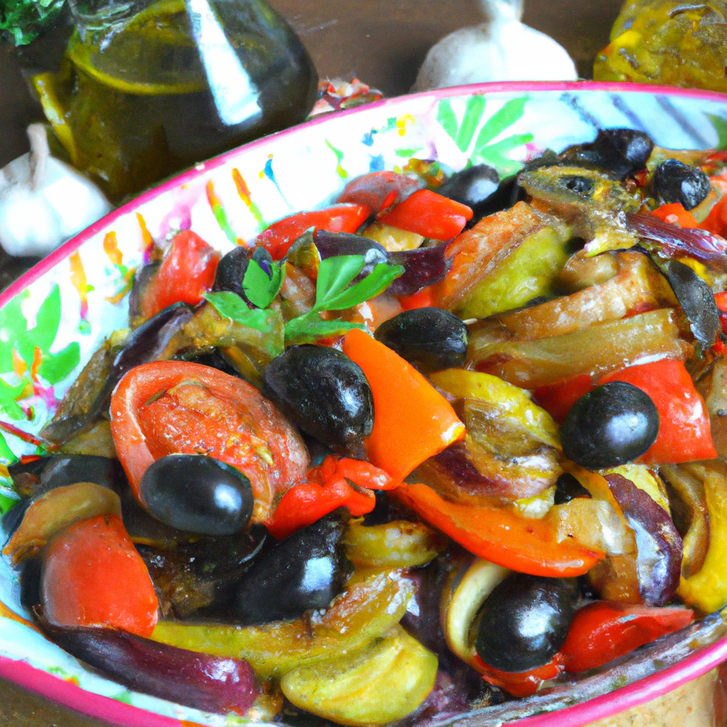 Zeytinyagli Sebze G&uuml;ve&ccedil; Turkish Vegetable Casserole