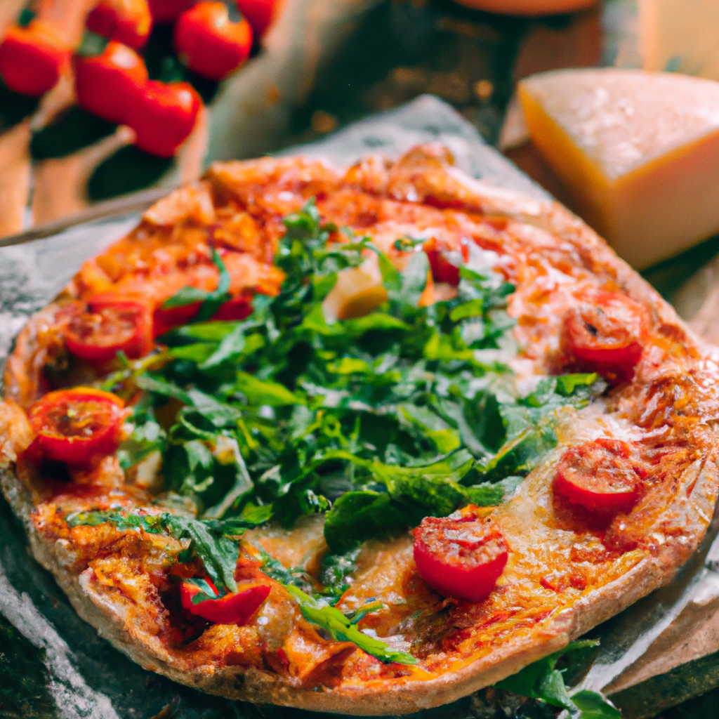 Ricotta And Tomato Pizza