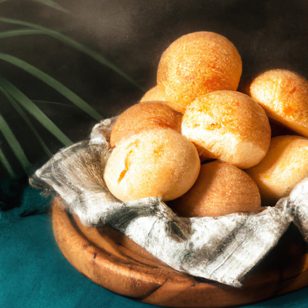 P&atilde;o De Queijo Com Mandioca Cheese Bread With Yuca