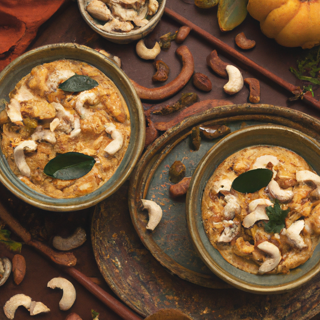 Bob&oacute; De Ab&oacute;bora Com Castanhas Pumpkin And Cashew Bobo