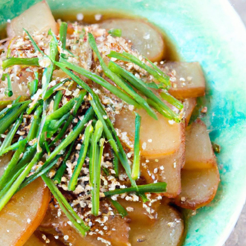 Korean Braised Daikon Mu Jorim