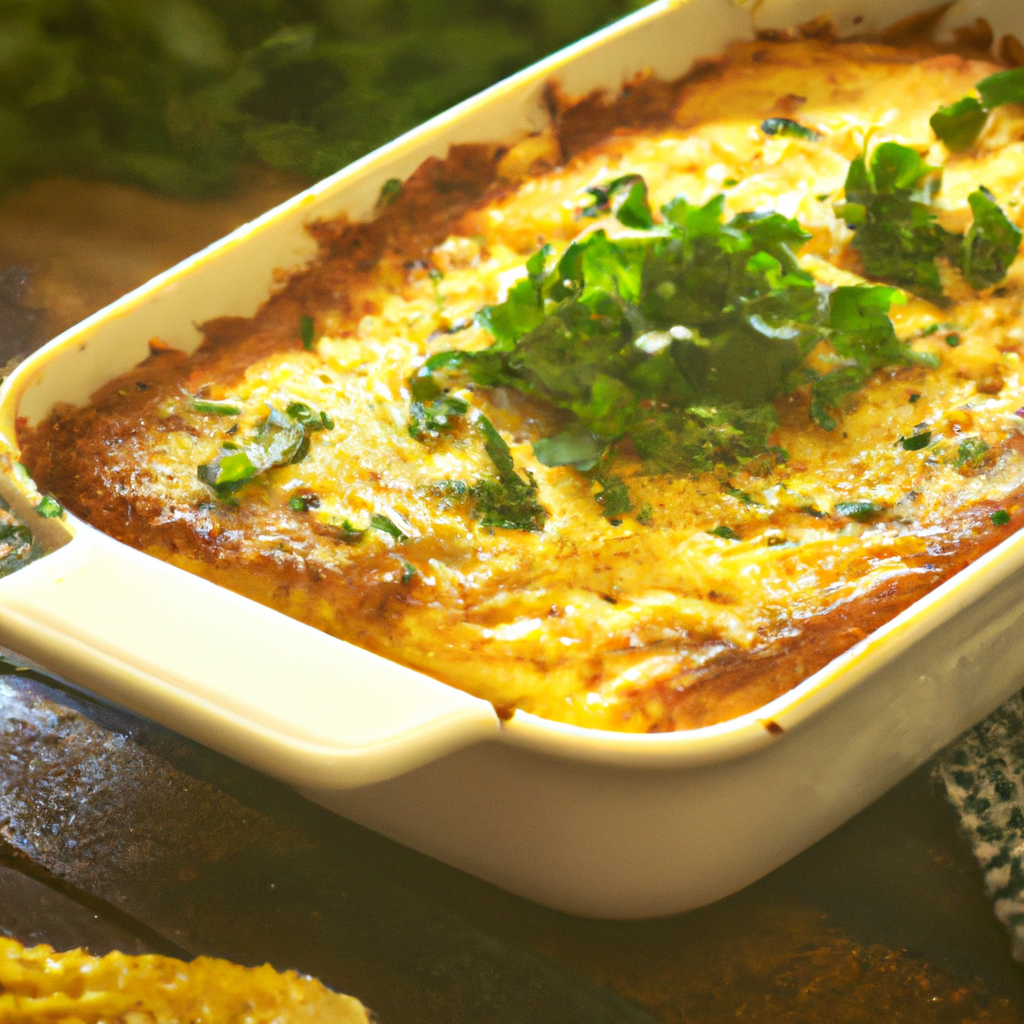 Brazilian Corn And Cheese Casserole