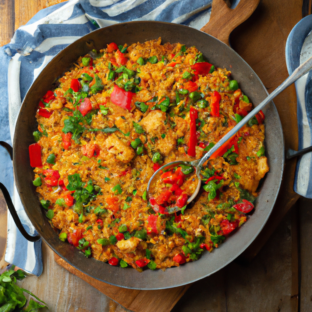 Arroz Con Pimientos Rice With Peppers