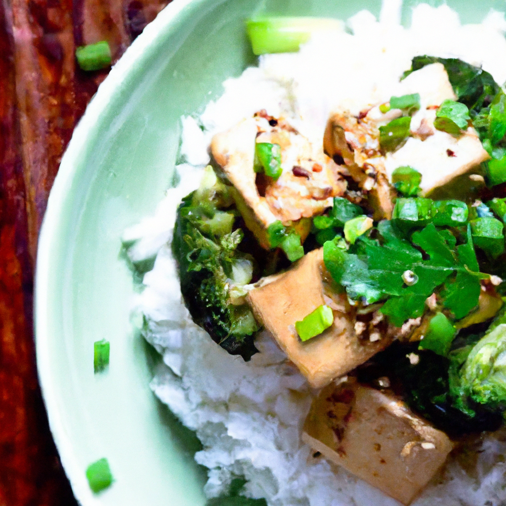 Szechuan Style Broccoli And Tofu