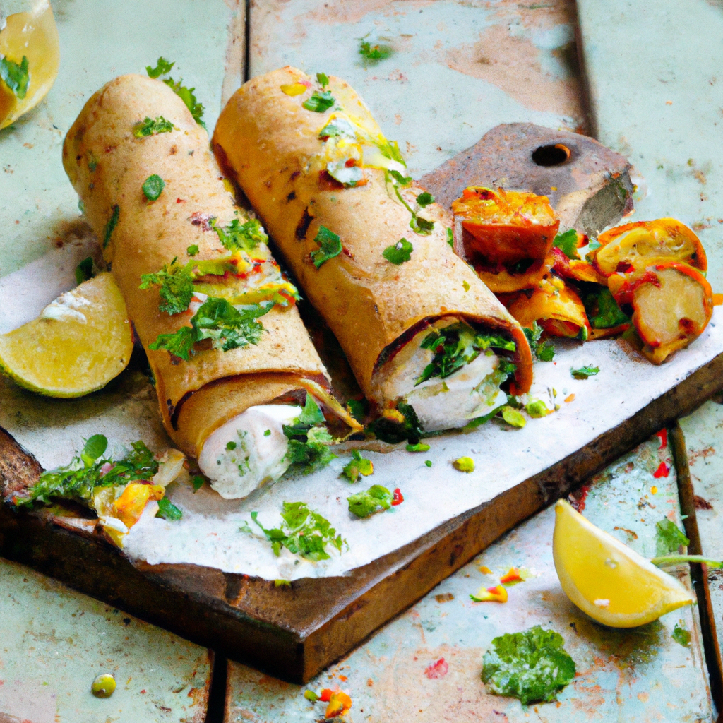 Paneer Butter Frankie
