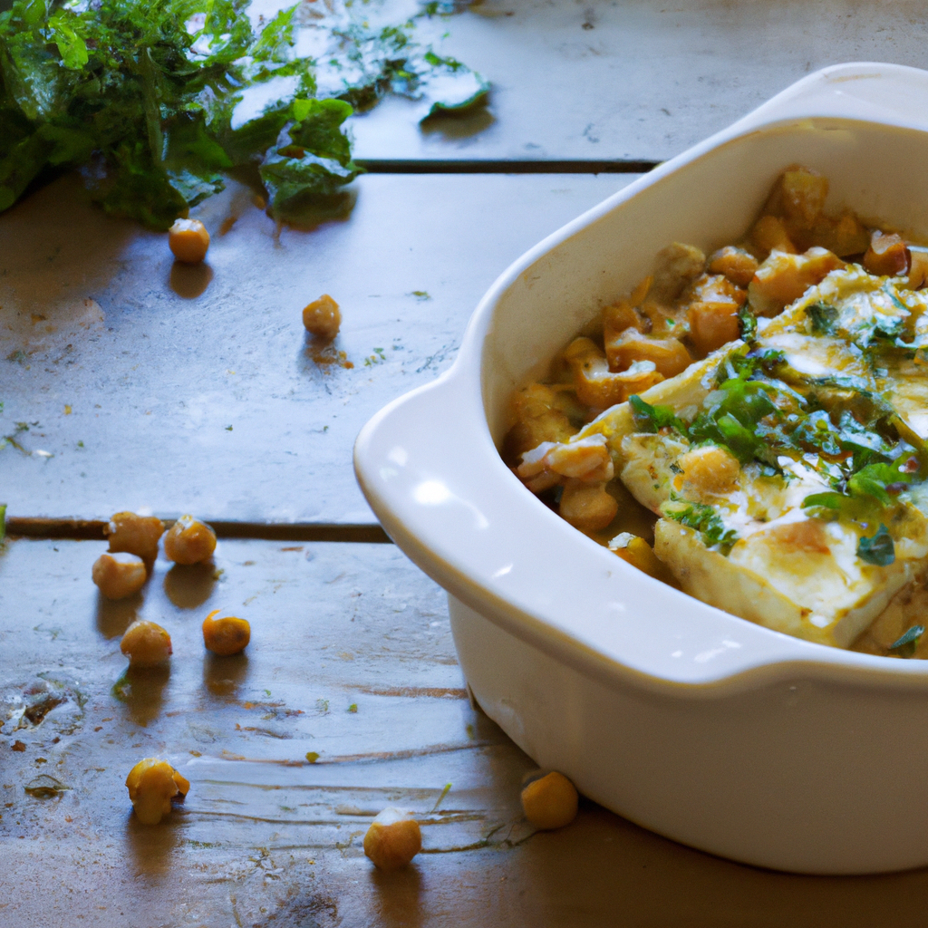 Mediterranean Zucchini And Chickpea Casserole