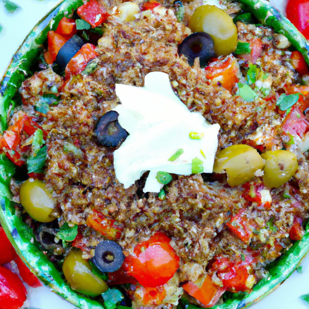 Mediterranean Quinoa And Veggie Bowl