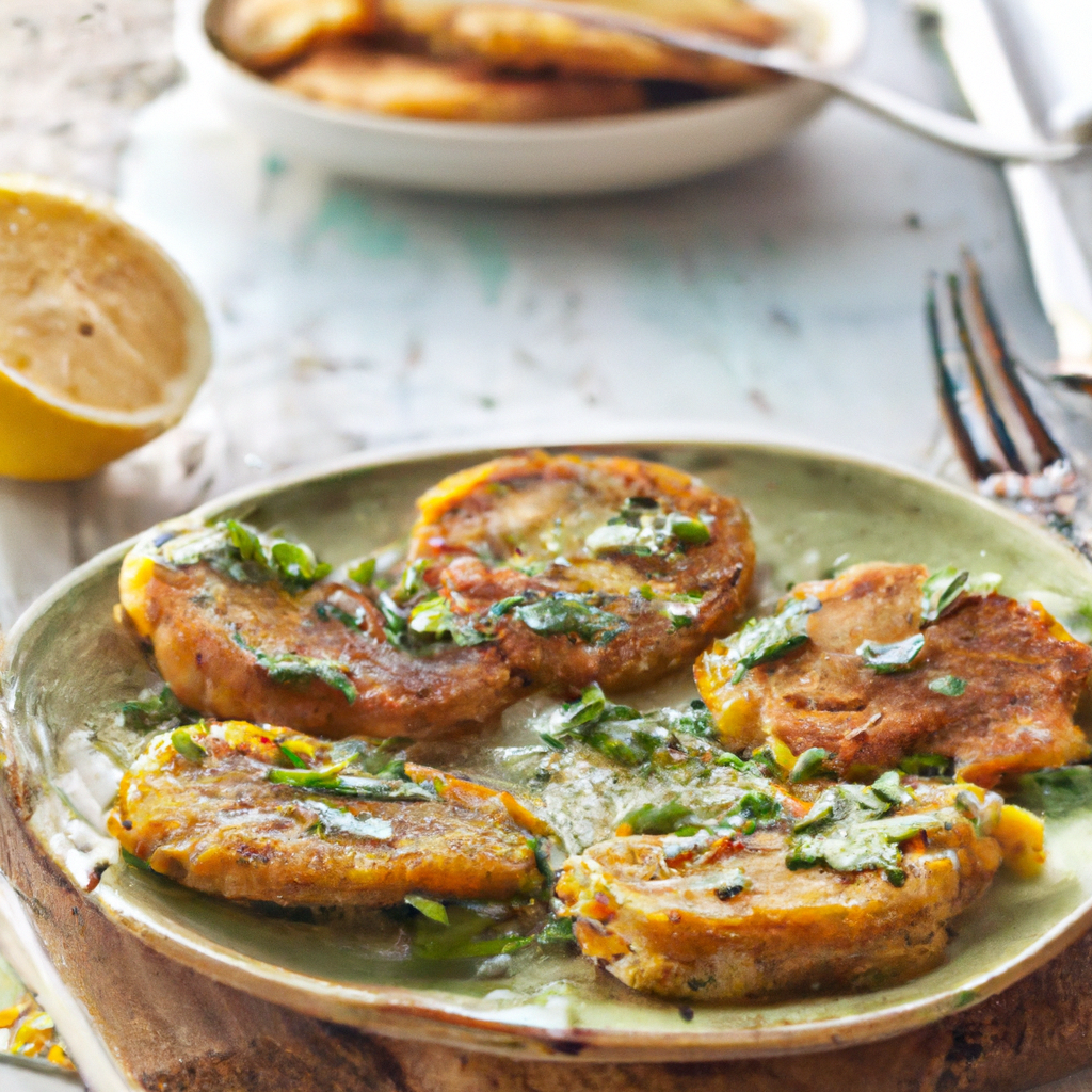 Leek And Carrot Fritters