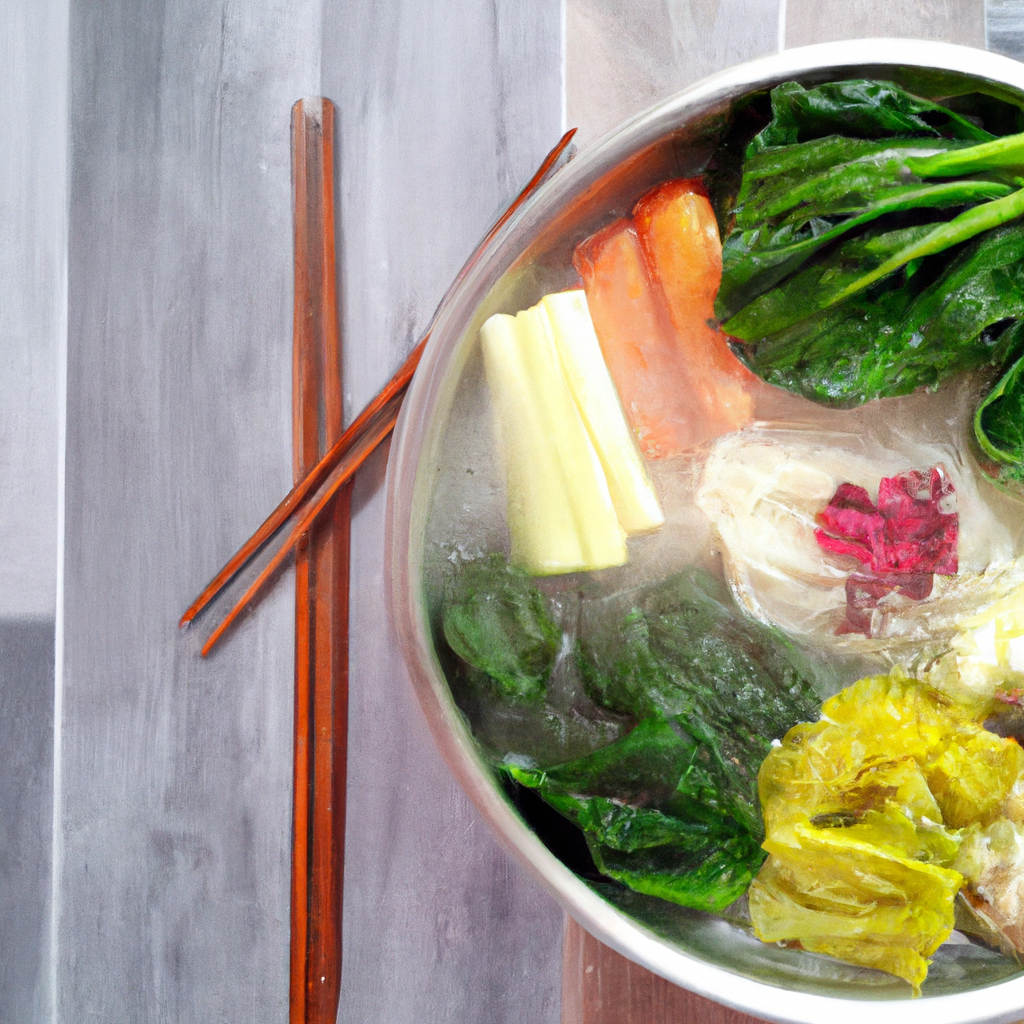 Vegetarian Kimchi Nabe