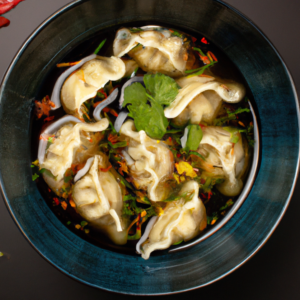 Vegetarian Wonton Soup