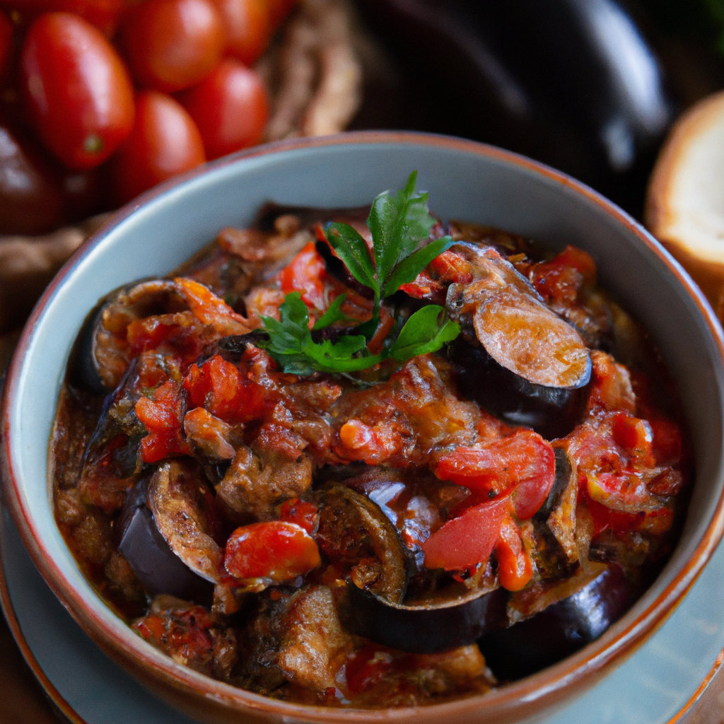 Eggplant And Tomato Stew