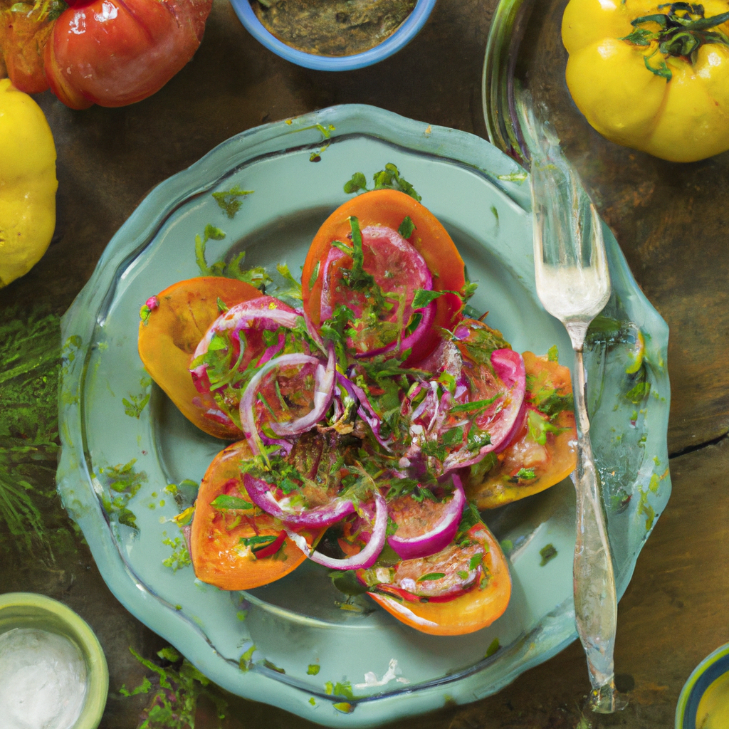 Timatim Bet Siljo Tomatoes With Mustard
