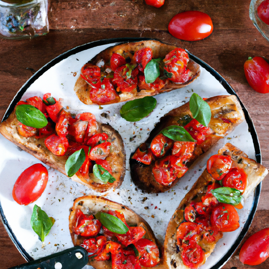 Tostadas Con Aceite Y Tomate Toast With Oil And Tomato