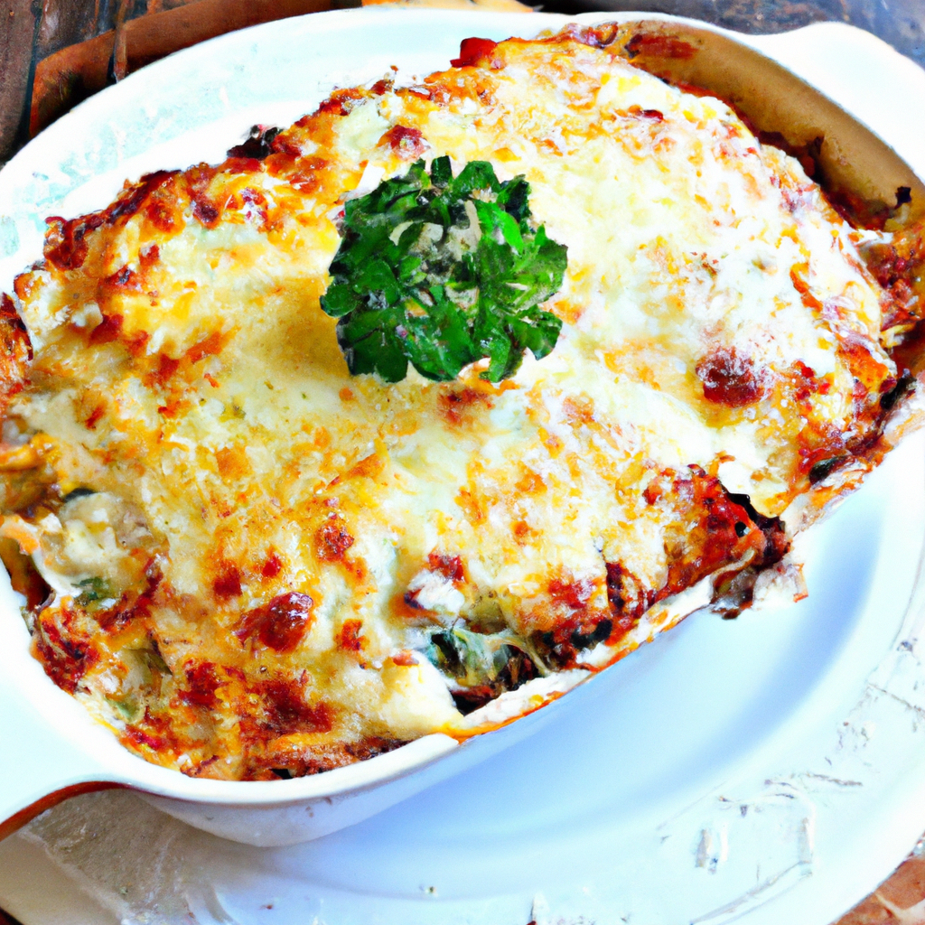 Truffled Mushroom And Potato Casserole