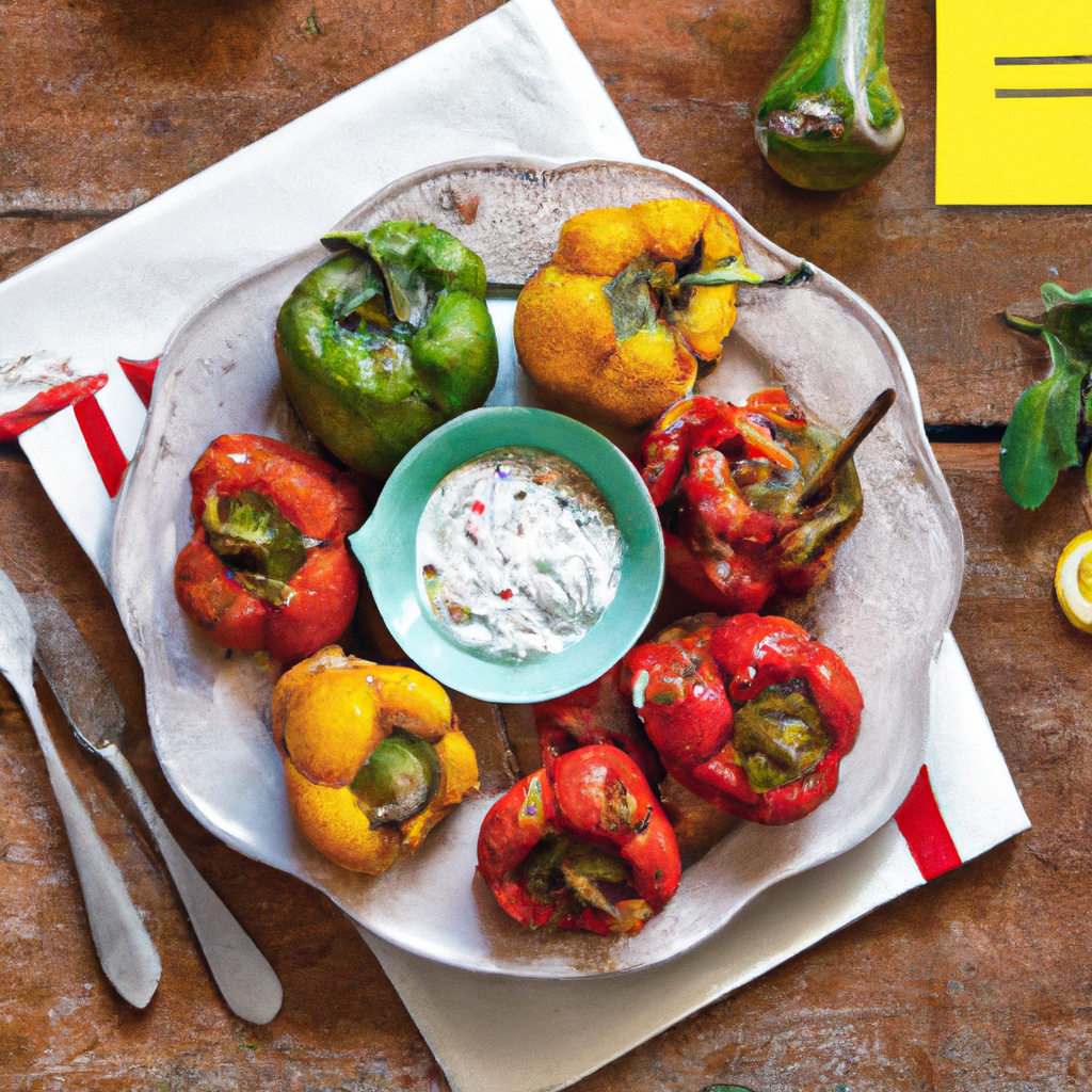 Turkish Stuffed Peppers Biber Dolma