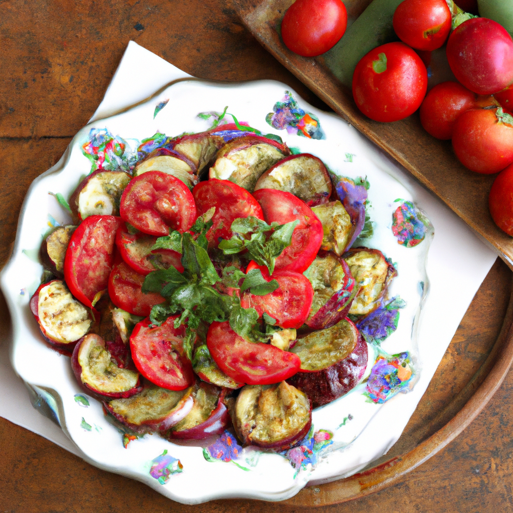 Saksuka Turkish Eggplant And Tomato Dish