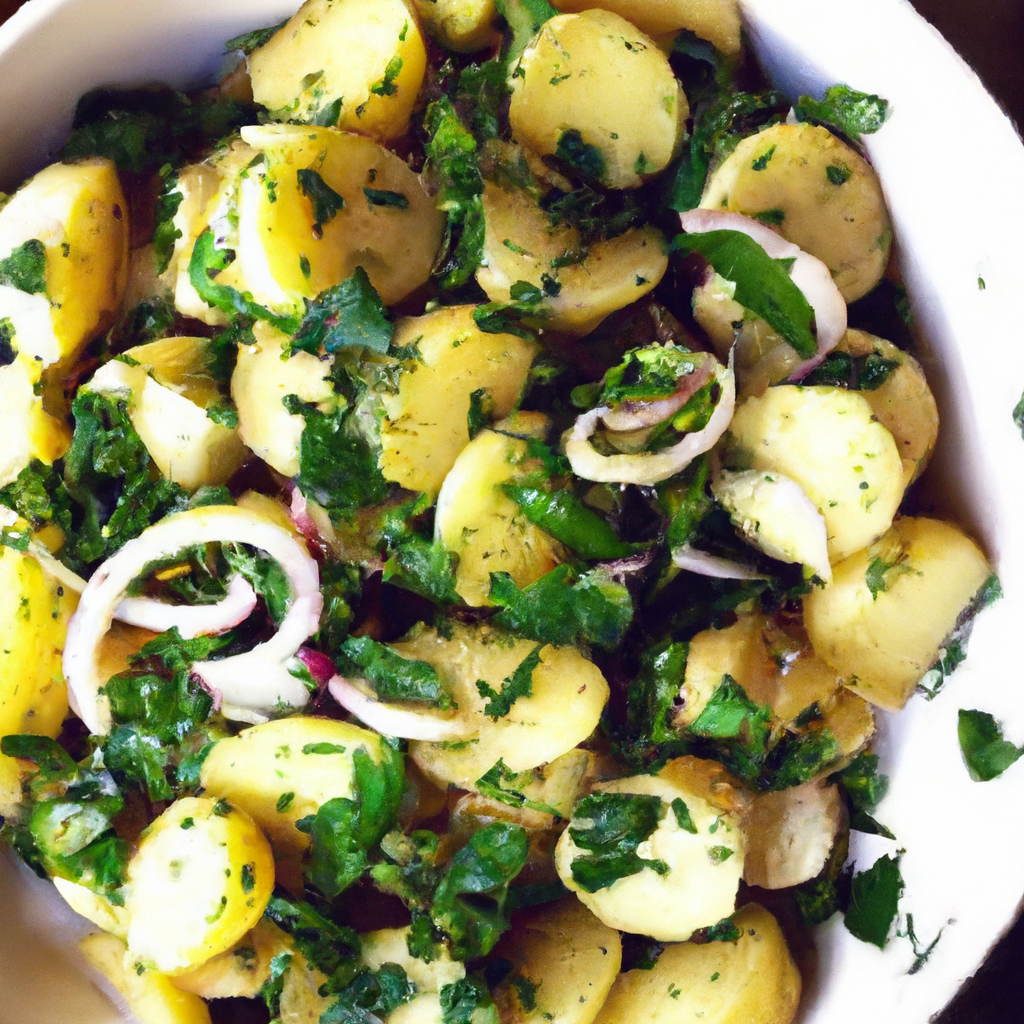Patates Salatasi Turkish Potato Salad