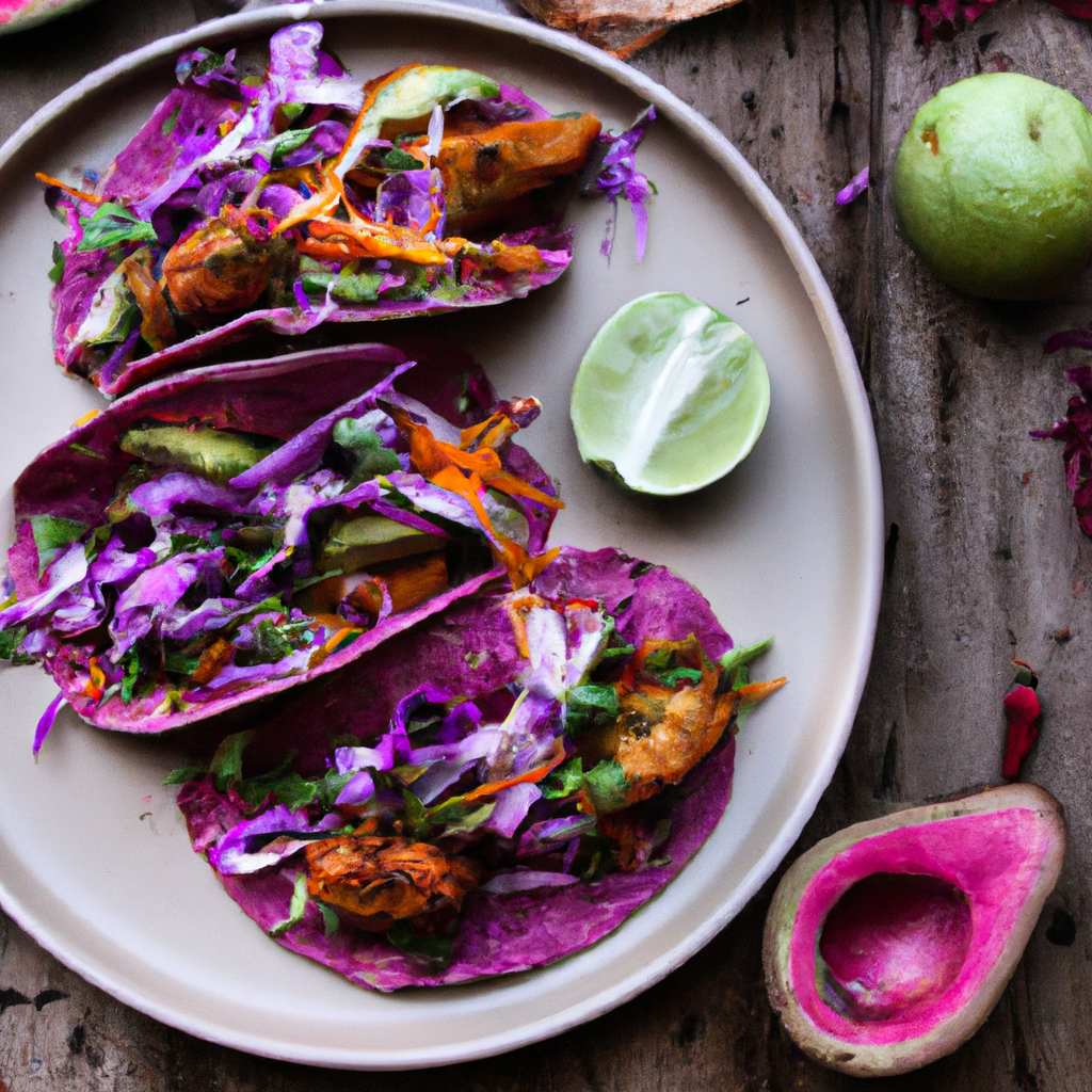 Jerk Spiced Sweet Potato Tacos