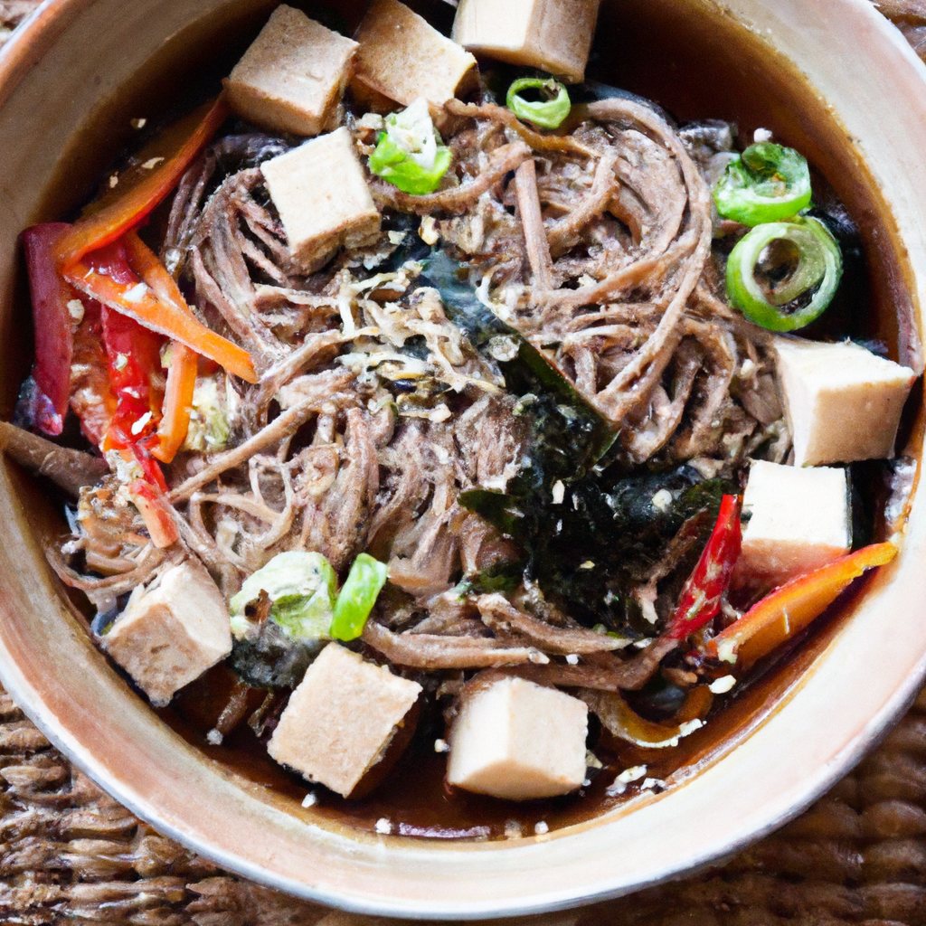Miso Soba Noodle Bowl