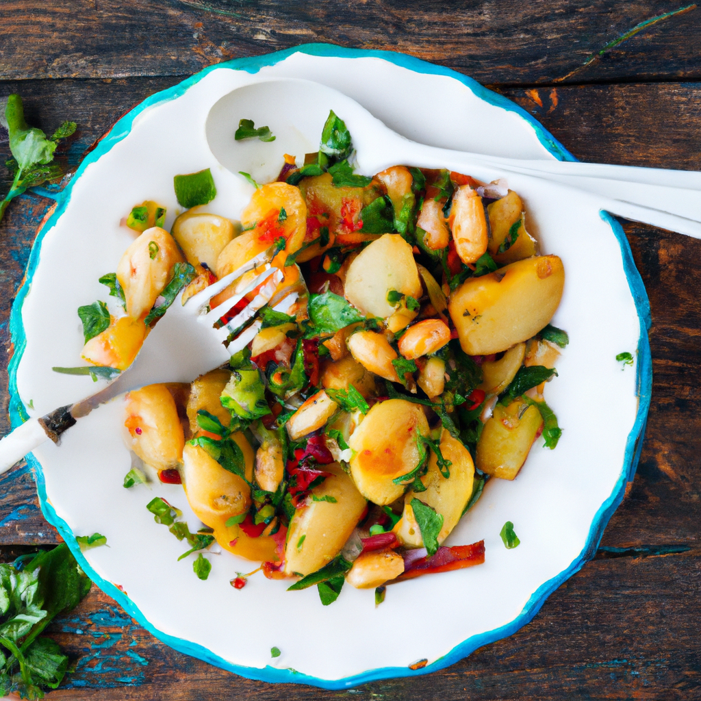 Ensalada De Patata Y Judias Potato And Bean Salad
