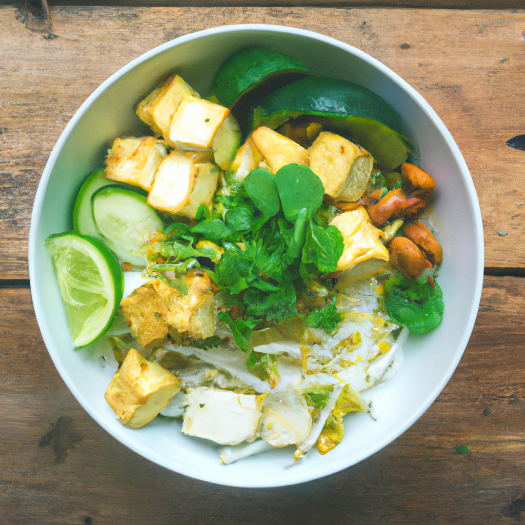 Tofu And Coconut Curry Vermicelli