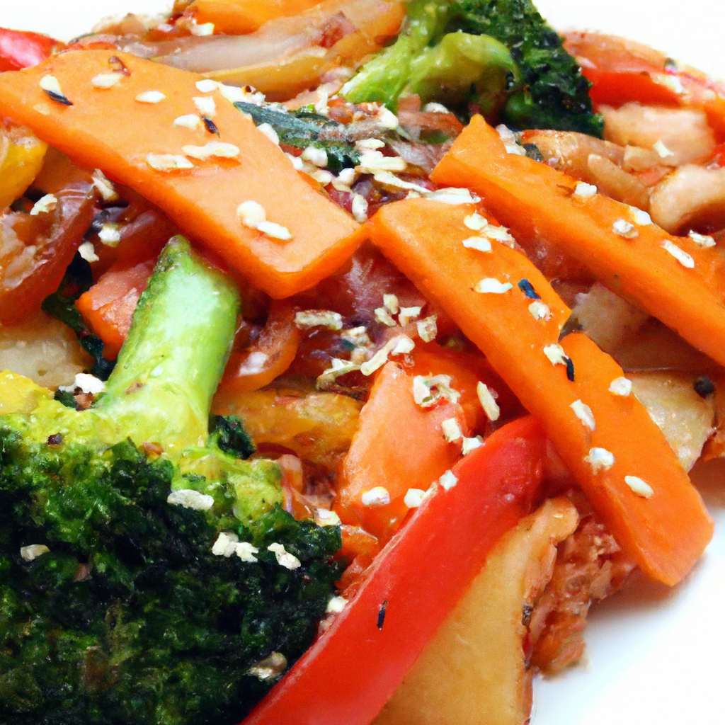 Korean Fried Rice Cakes With Vegetables