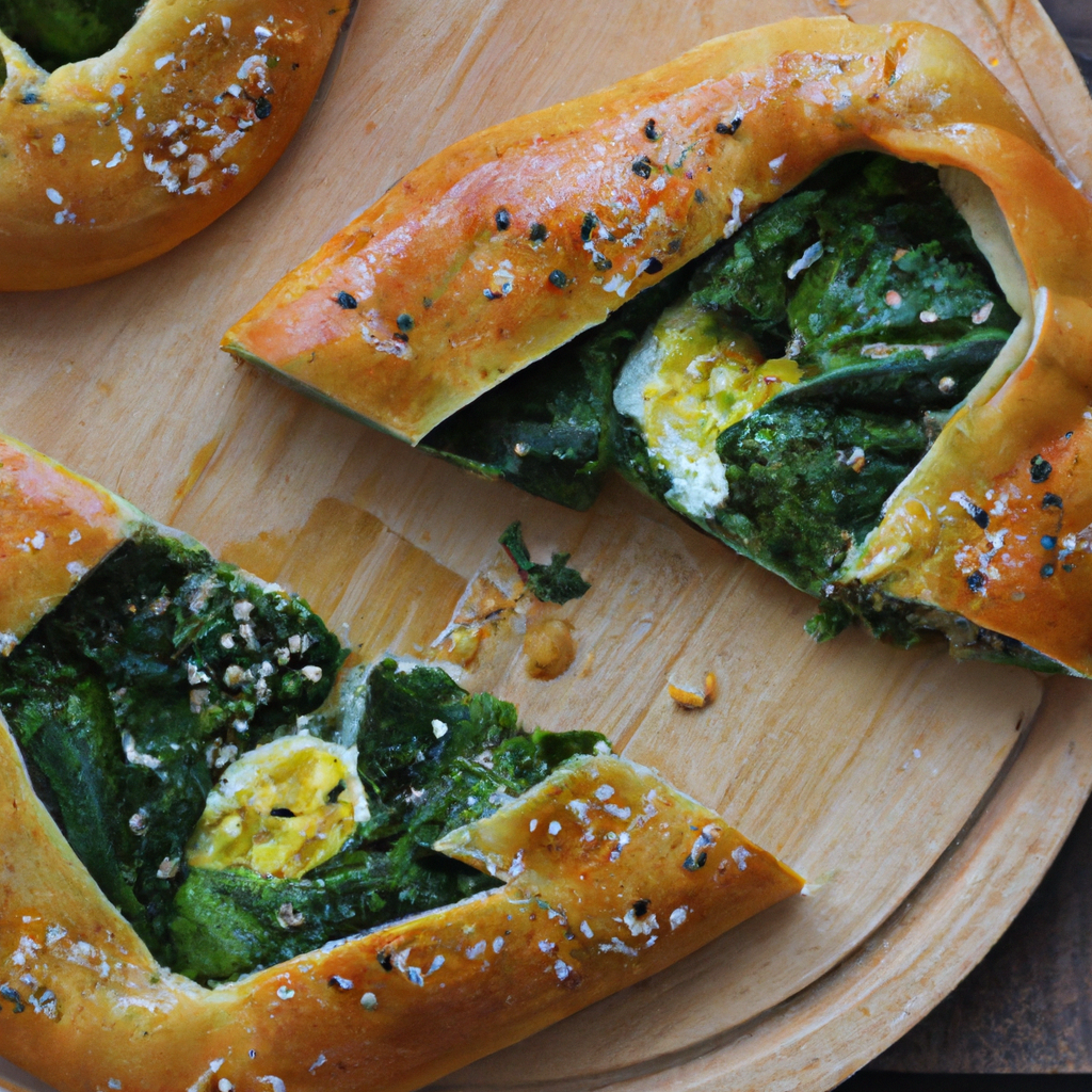 Spinach And Herb Pide