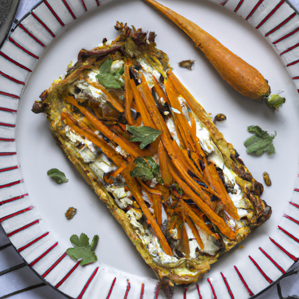French Roasted Carrot Tart