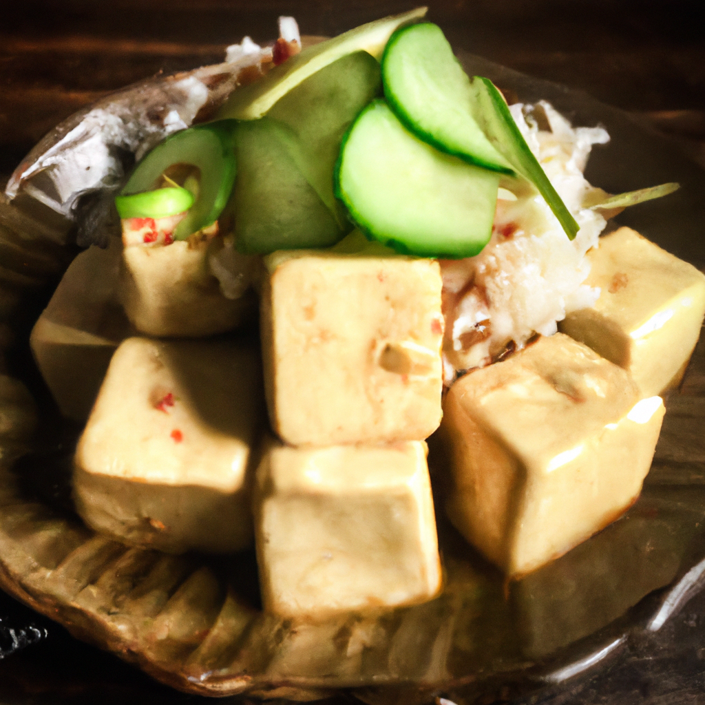 Stir Fried Tofu With Bok Choy