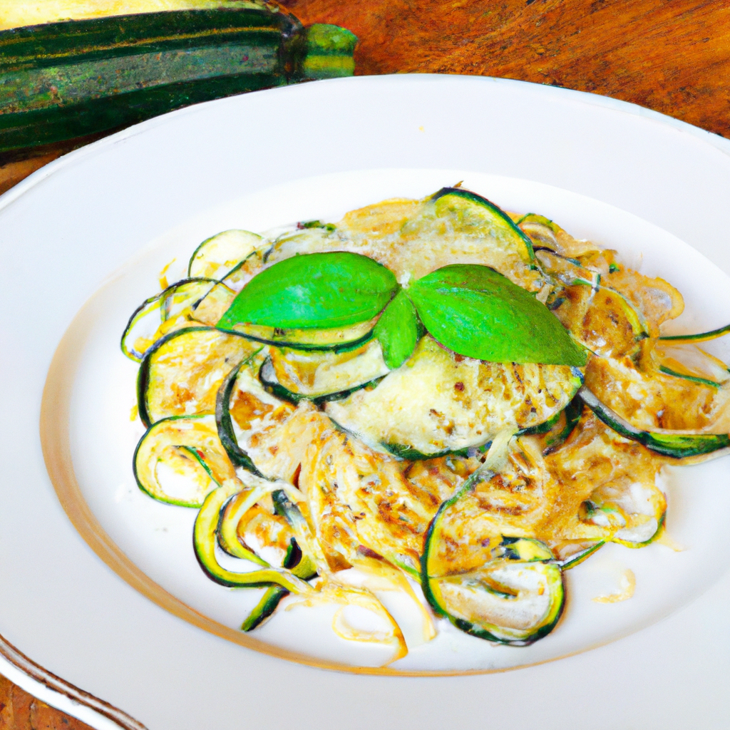 Zucchini Parmesan Pasta