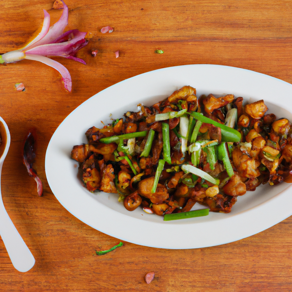 Kung Pao Cauliflower Bites