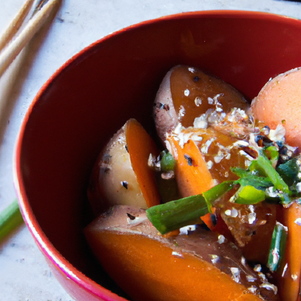 Sweet Potato Donburi