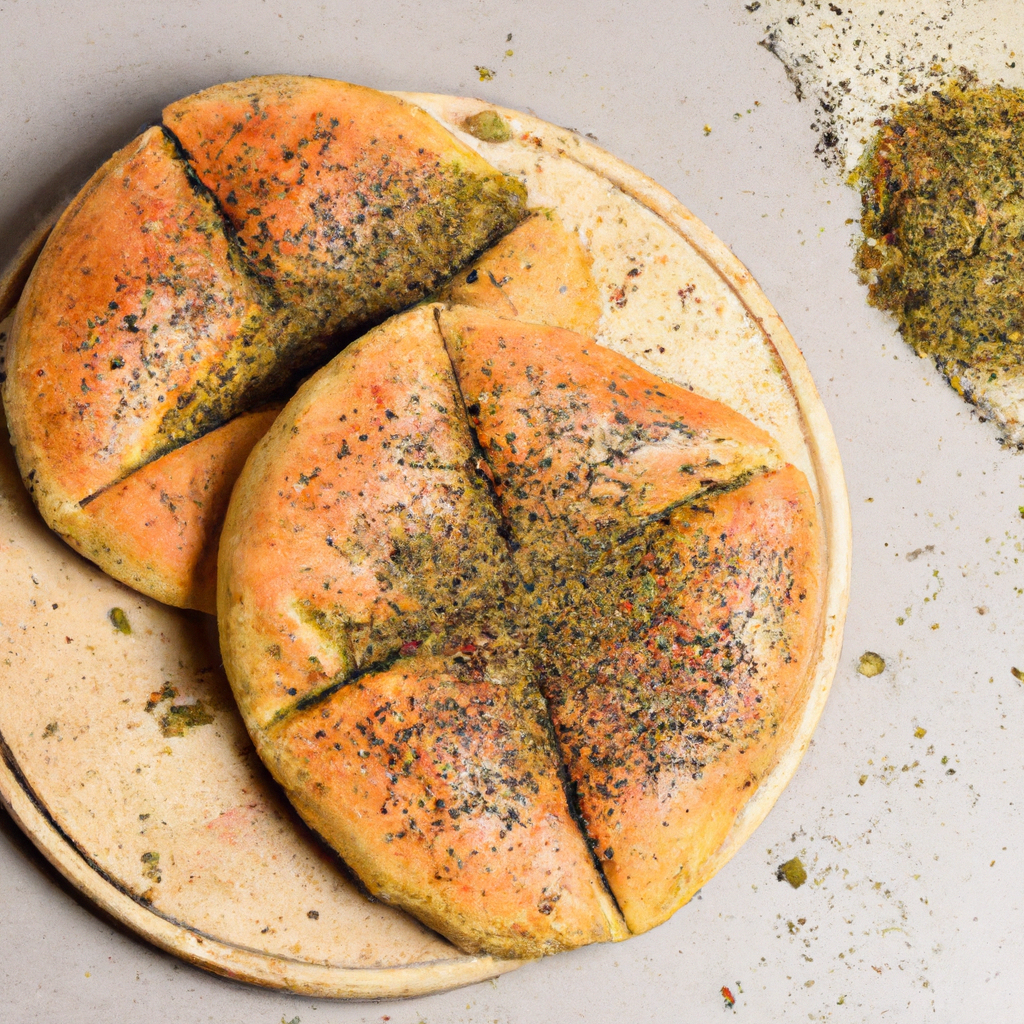 Manakish With Zaatar