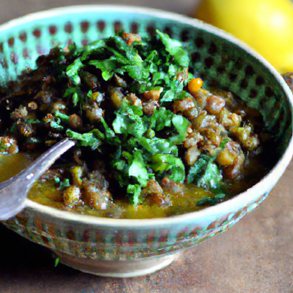 Lebanese Lentil And Chard Stew