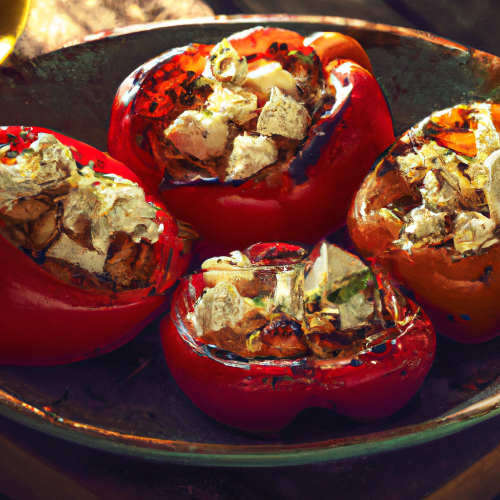 Gemista Stuffed Tomatoes And Peppers