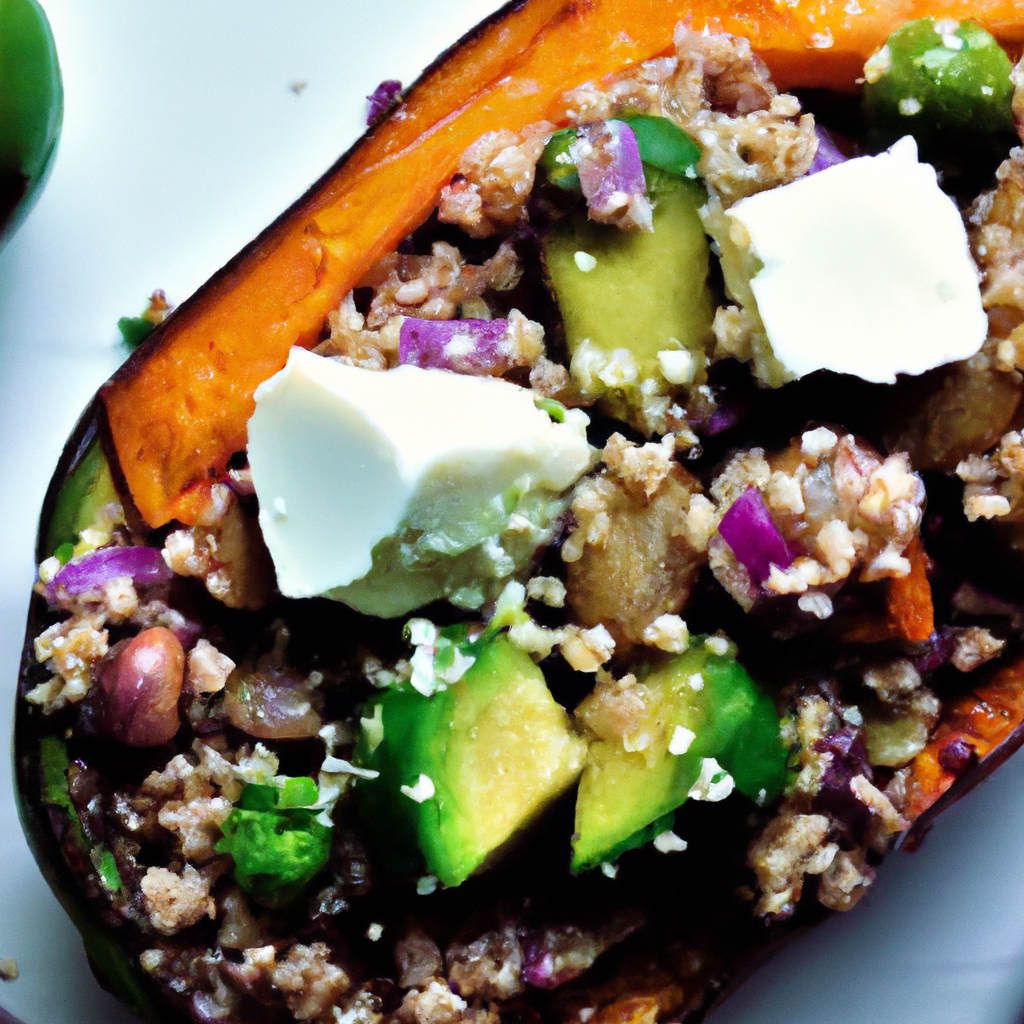 Peruvian Stuffed Squash