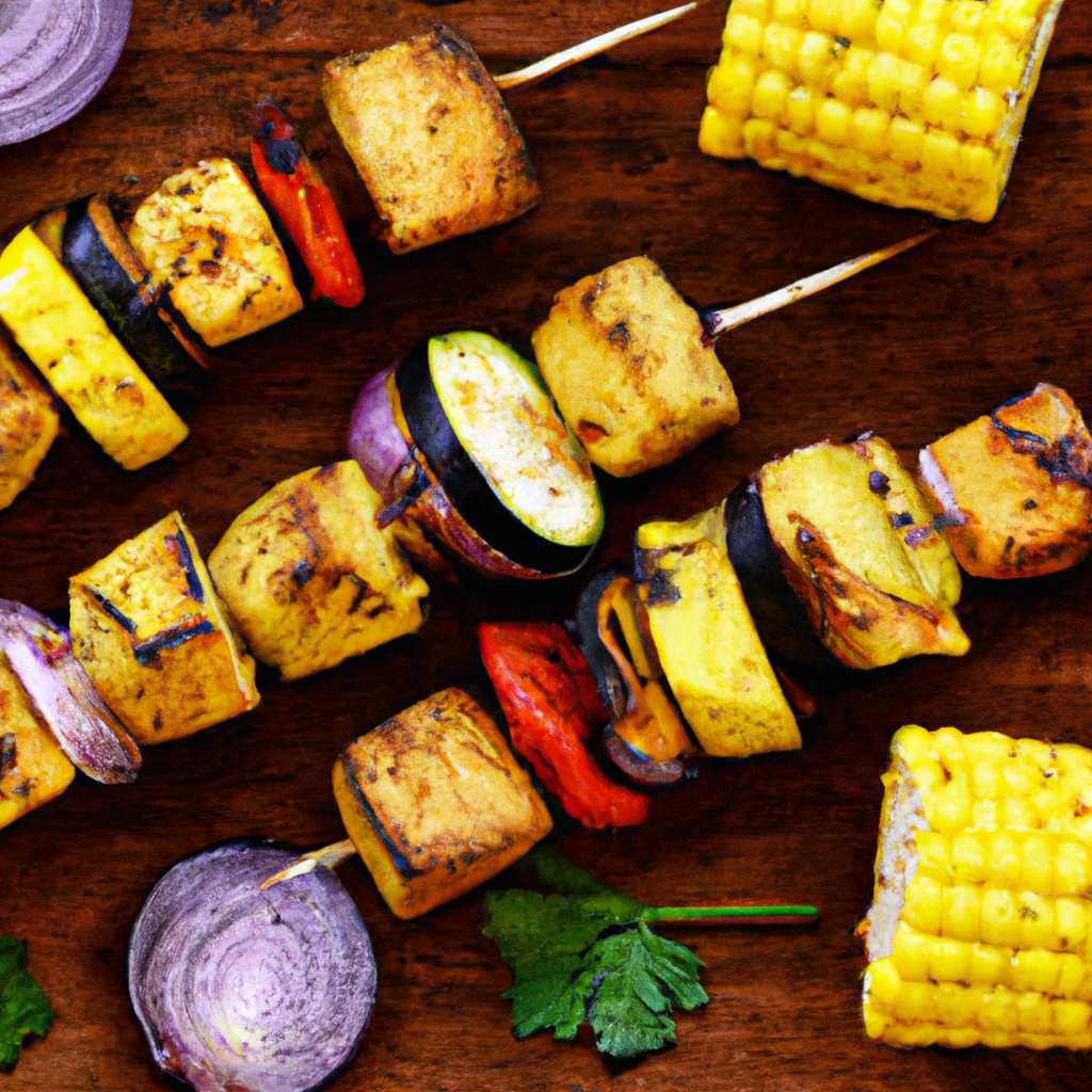 Peruvian Style Veggie Kebabs