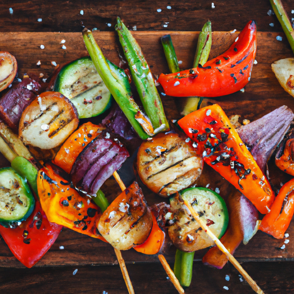 Miso Grilled Vegetables