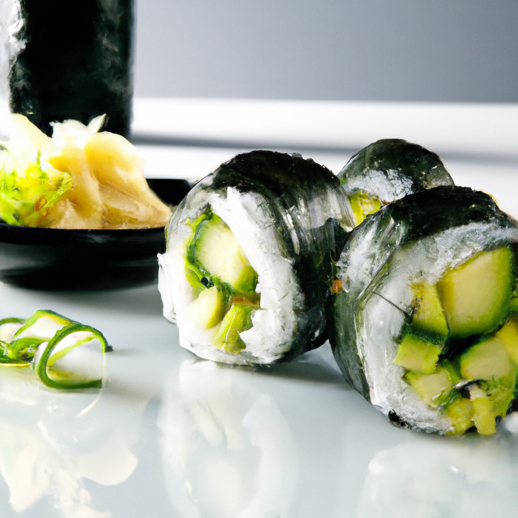 Nori Wrapped Vegetable Rolls