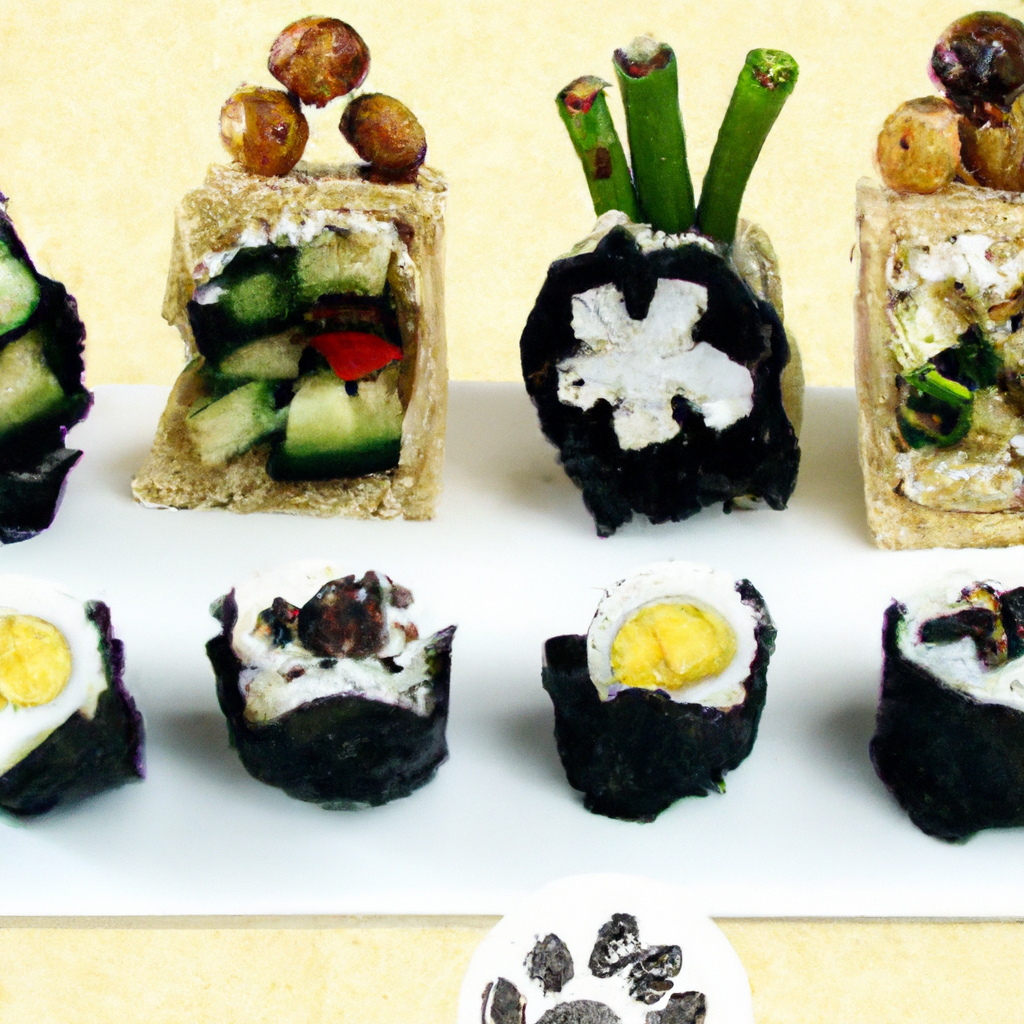 Nori Wrapped Veggie Onigiri